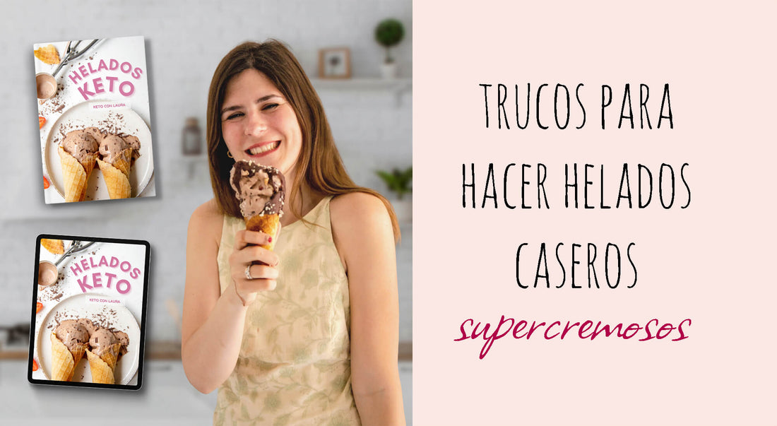 cómo hacer helados caseros cremosos y saludables