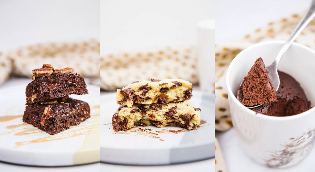 Keto postres al microondas: cookie, brownie y mugcake en 1 minuto - Keto con Laura