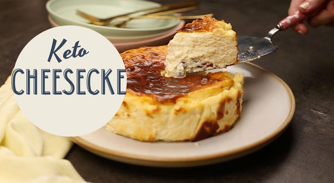 La keto tarta de queso más cremosa  - Keto con Laura