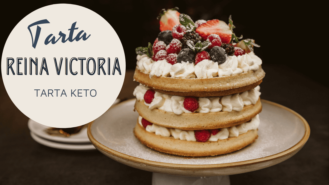 Tarta Reina Victoria keto