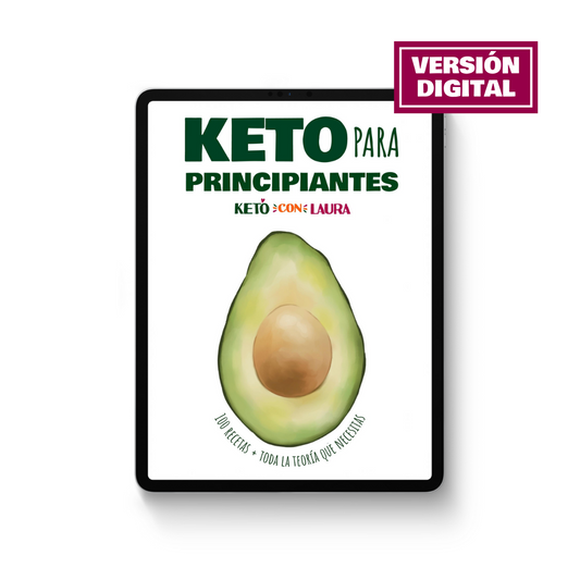Keto para principiantes - Ebook de recetas y teoría
