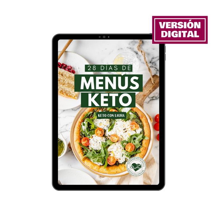 Menús Keto - Formato digital
