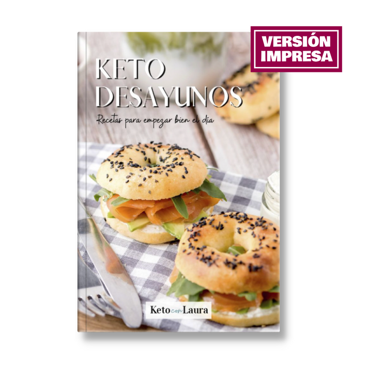Keto Desayunos - Libro de recetas (tapa blanda)