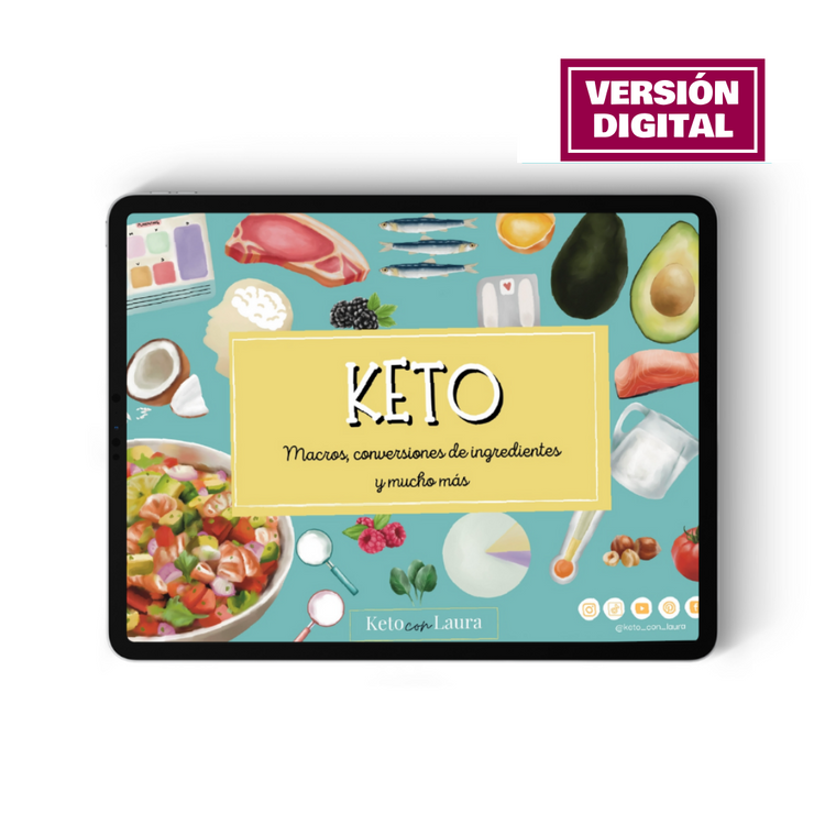 GUÍA KETO DE CARBS, CONVERSIONES... (FORMATO EBOOK)