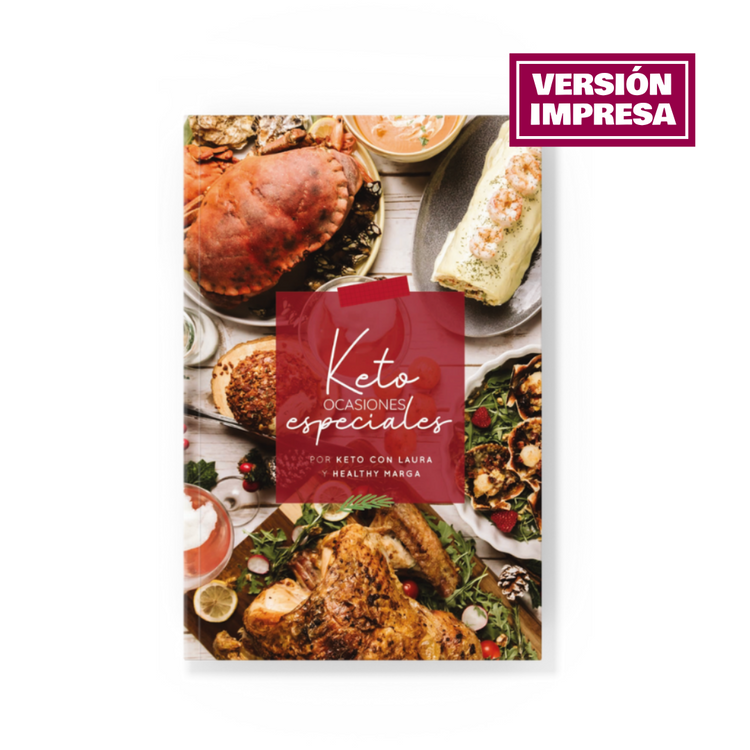 Keto en Ocasiones especiales - Libro de recetas (tapa blanda)