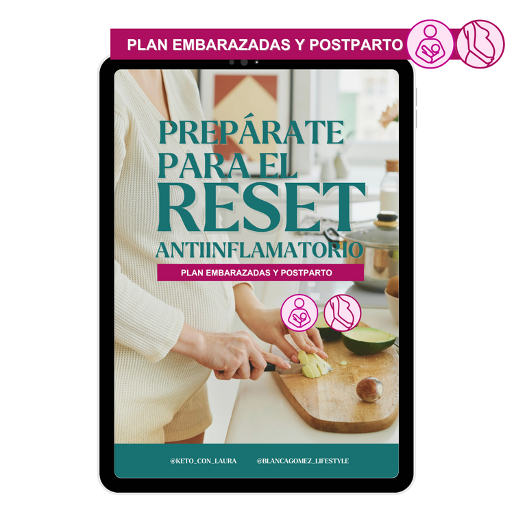 Prepárate para el reto 14 días para desinflamar tu cuerpo PLAN EMBARAZADAS Y POSTPARTO 🤰🏻- EBOOK GRATIS