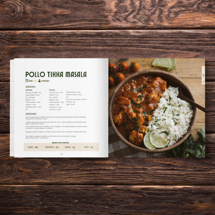 Keto por el Mundo - Libro de recetas (tapa blanda)
