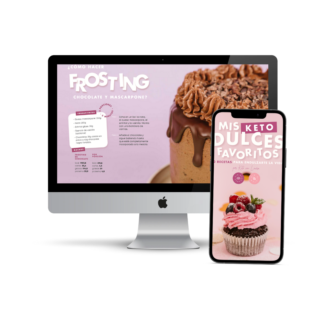 Ebook Mis keto dulces favoritos - Keto con Laura