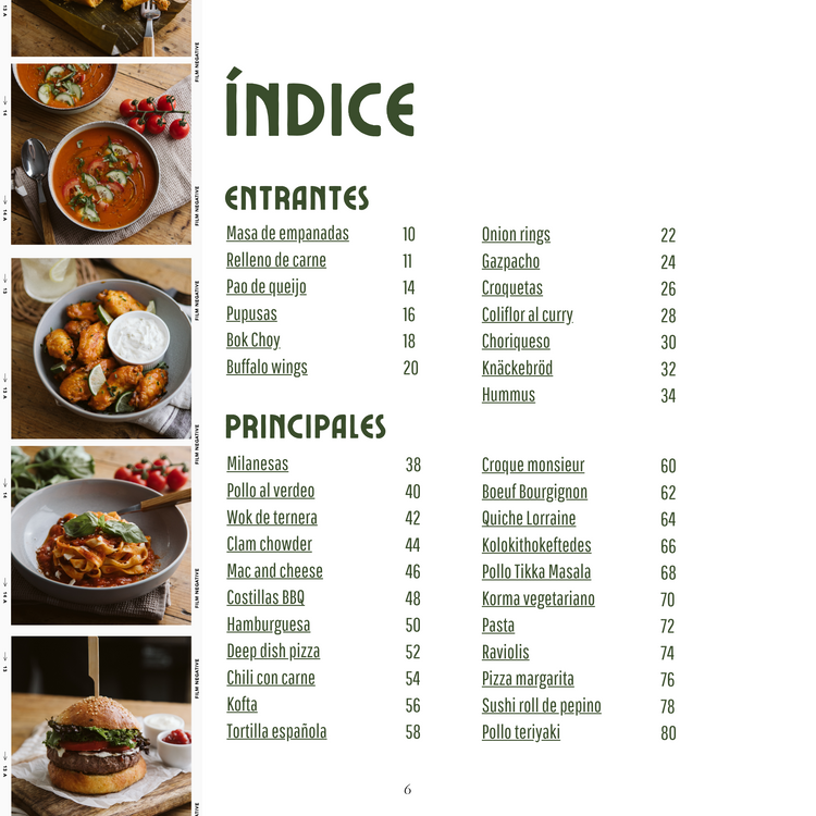 Keto por el Mundo - Libro de recetas (tapa blanda)