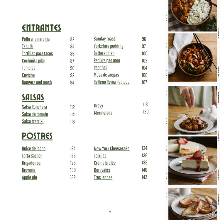 Keto por el Mundo - Libro de recetas (tapa blanda)