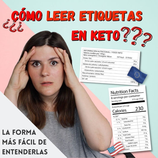 ¿Cómo leer etiquetas en keto?