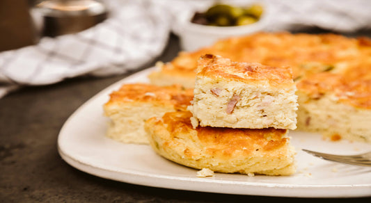 cornbread keto, pan salado